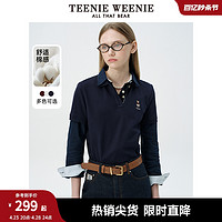 TEENIE WEENIE TeenieWeenie小熊2024年夏季Polo衫短袖T恤高知时髦