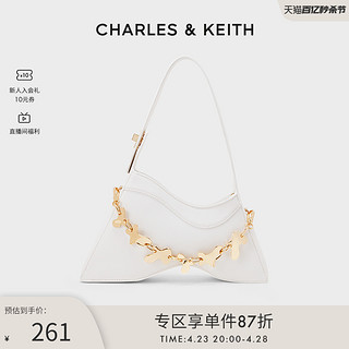 CHARLES & KEITH CHARLES＆KEITH春夏女包CK2-20671428女士链条单肩斜挎蝴蝶包