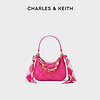 CHARLES & KEITH CHARLES&KEITH气质丝巾CK2-20271057菱格单肩腋下包