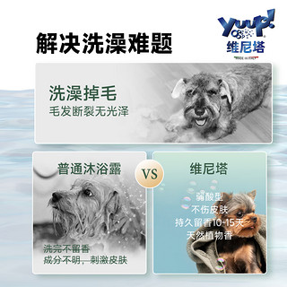 YUUP！优瀑维尼塔狗狗沐浴露猫护肤留香洗澡除臭宠物护毛素老logo 赛级保湿香波250ml