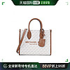 MICHAEL KORS 迈克·科尔斯 香港直邮Michael Kors 女士MIRELLA小号PVC配皮革手提斜挎托特包3