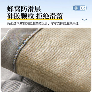 金柠檬冰丝沙发垫冷感凉席坐垫子防滑沙发套罩高端盖布夏天夏季2024 星耀-冰雪灰(主动降温 凉而不冰) 90*160cm