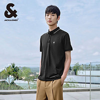 杰克琼斯 杰克·琼斯（JACK&JONES）polo衫男夏季新款无忧搭撞色罗纹