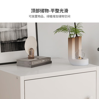 雅美乐 Y438系列 三门书柜 暖白色