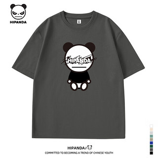 HIPANDA 你好熊猫 男士纯棉短袖t恤