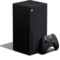 百亿补贴：Microsoft 微软 Xbox Series X 美版 游戏主机 1TB 黑色