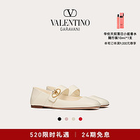 VALENTINO 华伦天奴 VLOGO系列 5W2S0JV2EEY098 芭蕾舞鞋