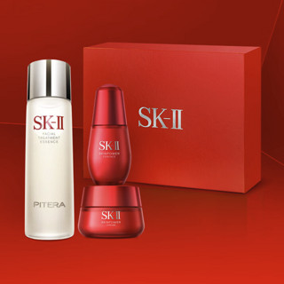 SK-II 细腻3步曲护肤套装 (护肤精华露230ml+赋能焕采精华霜 经典款 50g+赋能焕采精华露30ml)