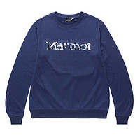 百亿补贴：Marmot 土拨鼠 正品特价秋户外男士保暖长袖圆领套头卫衣83763