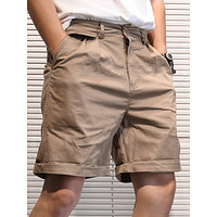 FAGEDU 法格杜 高品质夏季重磅纯棉休闲短裤