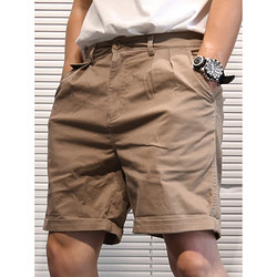 FAGEDU 法格杜 高品质夏季重磅纯棉水洗户外工装短裤