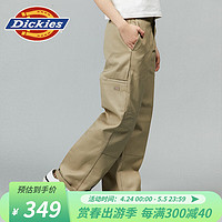 dickies24春夏 直筒休闲长裤 874改款双膝裤 DK012997 卡其色 29