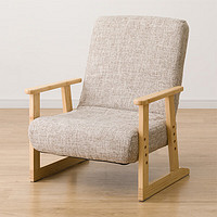 NITORI宜得利家居 懒人沙发坐垫高度可调整日式座椅JC-E03 棕/自然