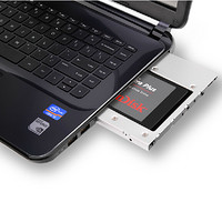 ORICO 奥睿科 笔记本光驱位固态硬盘托架镁铝合金SATA3通用型硬盘架子