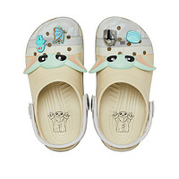 crocs 卡骆驰 格洛古系列 儿童洞洞鞋 209494-2Y2 骨白色 35码