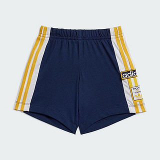 阿迪达斯 （adidas）童装夏季三叶草男童小童运动休闲儿童套装 IN2103 蓝色 98