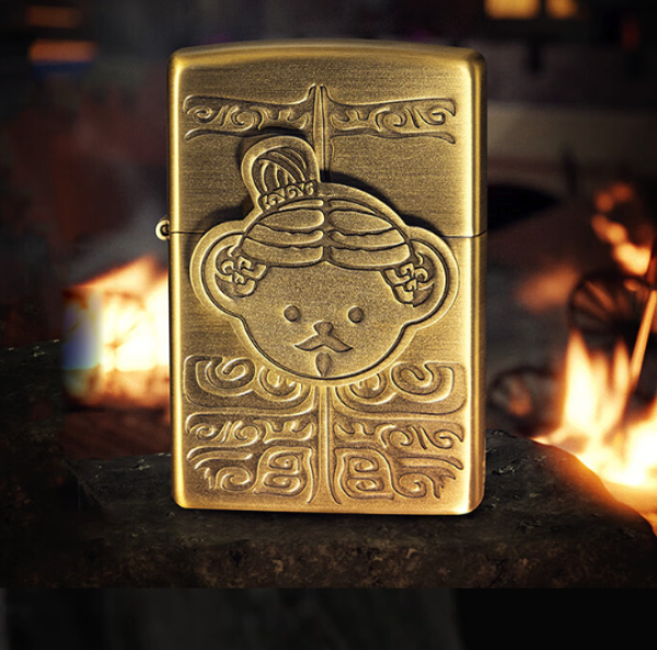 zippo之宝泰迪珍藏兵马俑系列teddybearcollection联名防风煤油打火机