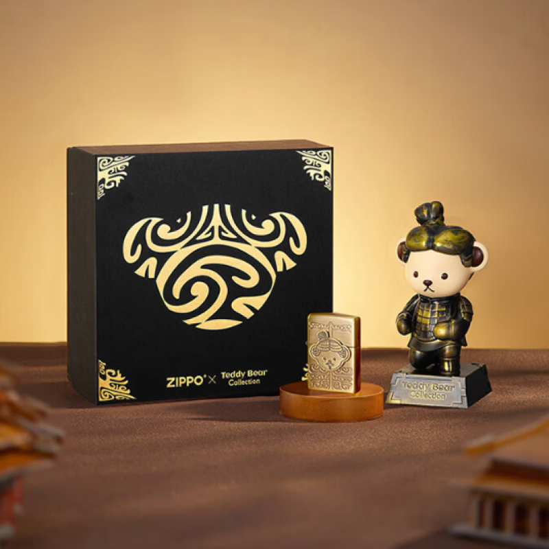 ZIPPO 之宝泰迪珍藏兵马俑系列Teddy Bear Collection联名防风煤油