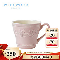 WEDGWOOD 结婚礼物 威基伍德 欢愉假日 马克杯 陶瓷 马克对杯情侣杯 粉色 单个 礼物