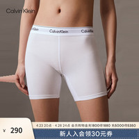 Calvin Klein内衣【明星同款摩登引力带】24春夏女可外穿裤内裤QF7625 100-月光白 M