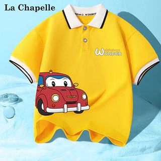 La Chapelle 男童短袖polo衫