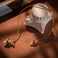 铜合金项链 （土耳其手工）贝珠项链复古时尚简约气质百搭