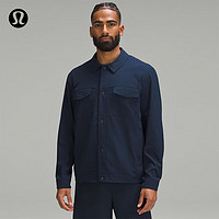 lululemon丨WovenAir™ 男士宽松款工装夹克 LM3ESXS 海军蓝 S