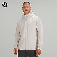 lululemon丨GridLiner 男士抓绒拉链连帽衫 LM3CZ4S 浅灰色 M