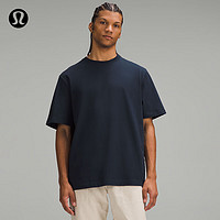 lululemon丨Heavyweight 男士棉质针织 T 恤 LM3FBSS 海军蓝 L