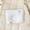 FUF婴儿云片枕0到6个月定型枕新生儿枕头棉宝宝防偏头枕矫正绗缝四季 ' 白色星与月 矫正定型枕