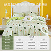 MENDALE 梦洁家纺 全棉床上四件套 ins风纯棉床单被套床上用品 森森果绿 1.2m(150*200cm )三件套