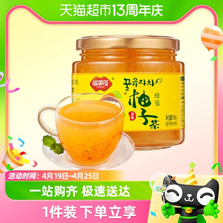 88VIP：FUSIDO 福事多 包邮福事多蜂蜜柚子茶500g泡水喝冲泡饮品韩式水果花茶果酱
