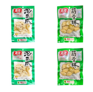 YUYU 有友 泡椒凤爪70g*2袋+筋骨棒95g*2袋