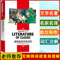 钢铁是怎样炼成的 正版中小学生课外阅读书籍 青少年儿童读物Q