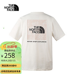 THE NORTH FACE 北面 短袖情侶款24春夏新款T恤新年款戶外舒適透氣89U4 QLI XL