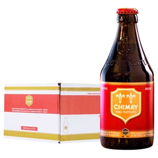  CHIMAY/智美 修道士精酿 啤酒  智美红帽 330mL 24瓶 整箱装 330ml