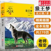 狼王梦 沈石溪动物小说系列品藏书系 8-10-12-15周岁儿童文学三四五六年级中小课外书 浙江少年儿童出版社
