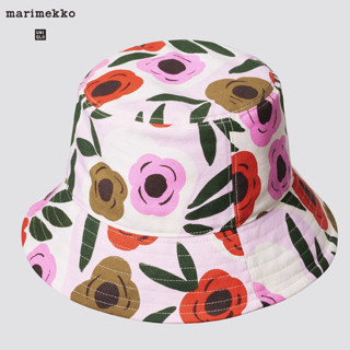 UNIQLO 优衣库 Marimekko联名款 女士渔夫帽 467166 印花款 粉红色 58cm