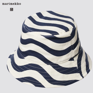 UNIQLO 优衣库 Marimekko联名款 女士渔夫帽 467166 条纹款 藏青色 58cm