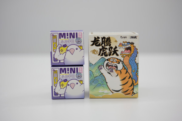 体型mini萌力爆棚,PLZDOT 小鸟芋圆MINI系列盲盒开箱