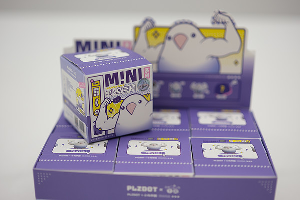 體型mini萌力爆棚，PLZDOT 小鳥芋圓MINI系列盲盒開箱