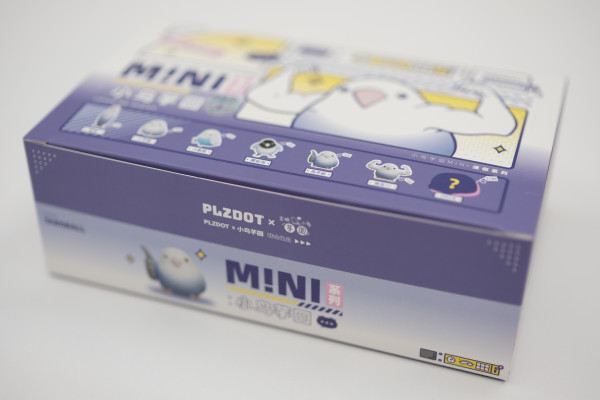 体型mini萌力爆棚,PLZDOT 小鸟芋圆MINI系列盲盒开箱