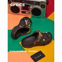 百亿补贴：crocs 卡骆驰 [3人团]crocs 卡骆驰 特林洞洞鞋男女鞋夏季新户外透气运动凉鞋休闲沙滩鞋