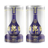 LANGJIU 郎酒 青花郎第五代 53度酱香型高度白酒 过年春节 53度 500mL 2瓶