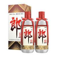 LANGJIU 郎酒 正品保障 郎 郎牌郎酒 53度酱香型白酒500ml*1/500ml*2装节日送礼