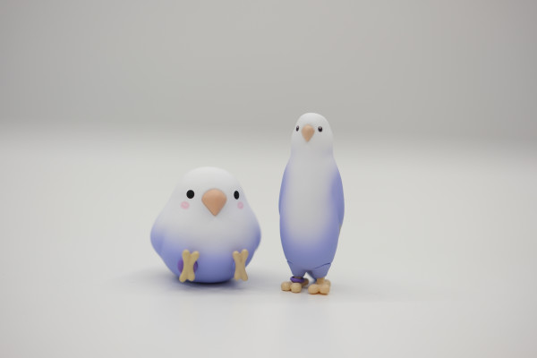 体型mini萌力爆棚,PLZDOT 小鸟芋圆MINI系列盲盒开箱