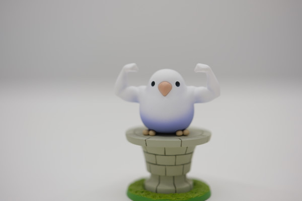 体型mini萌力爆棚,PLZDOT 小鸟芋圆MINI系列盲盒开箱