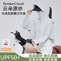 刺猬日记 冰丝防晒衣女2024夏季防紫外线长袖薄款原纱外套骑车防晒服女