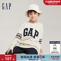 Gap 盖璞 男童秋季LOGO棒球运动长袖T恤时髦洋气卫衣786565