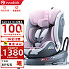 innokids 儿童安全座椅汽车载用0-4-12岁婴儿可躺注塑支撑腿TP01梦幻旅行者